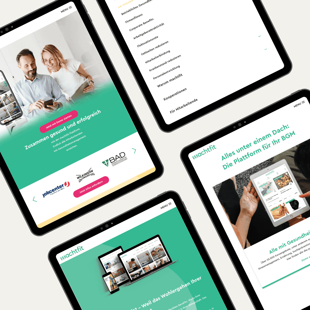 Machtfit Website